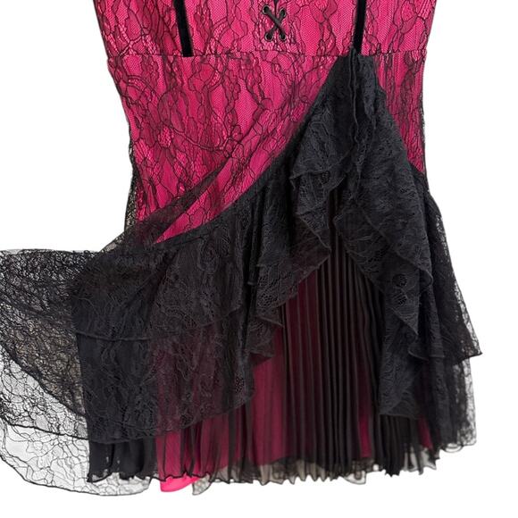 Alice + Olivia Black by stacey bendet Chantil Lace Corset Mini Dress - Sz 2 - Picture 7 of 11